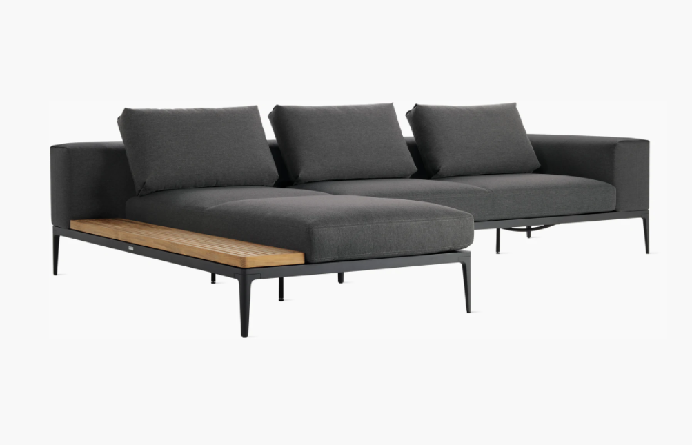 Grid Chaise Sectional