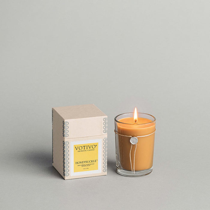 Votivo Aromatic Candle – Honeysuckle