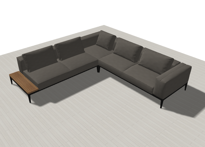 Grid 3-Piece Sectional