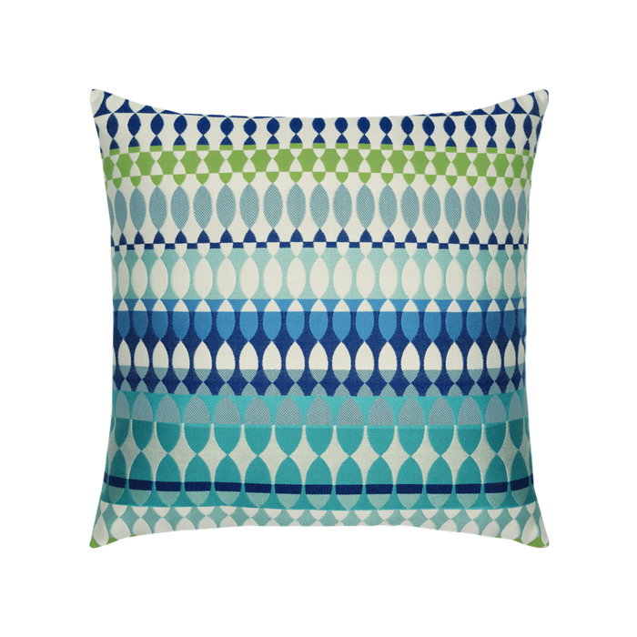 Modern Oval Ocean Pillow