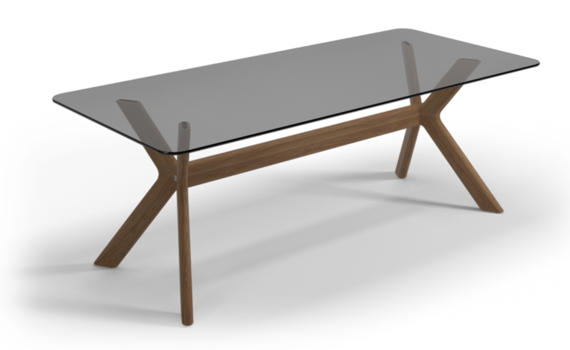 X-Frame Dining Table