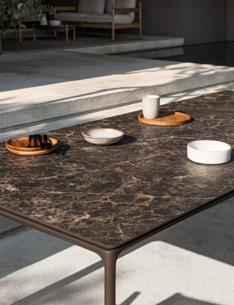 Carver Dining Table - Emperor / Java