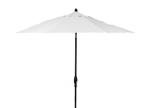 9' Octagonal Auto-Tilt Umbrella - Multiple Colours