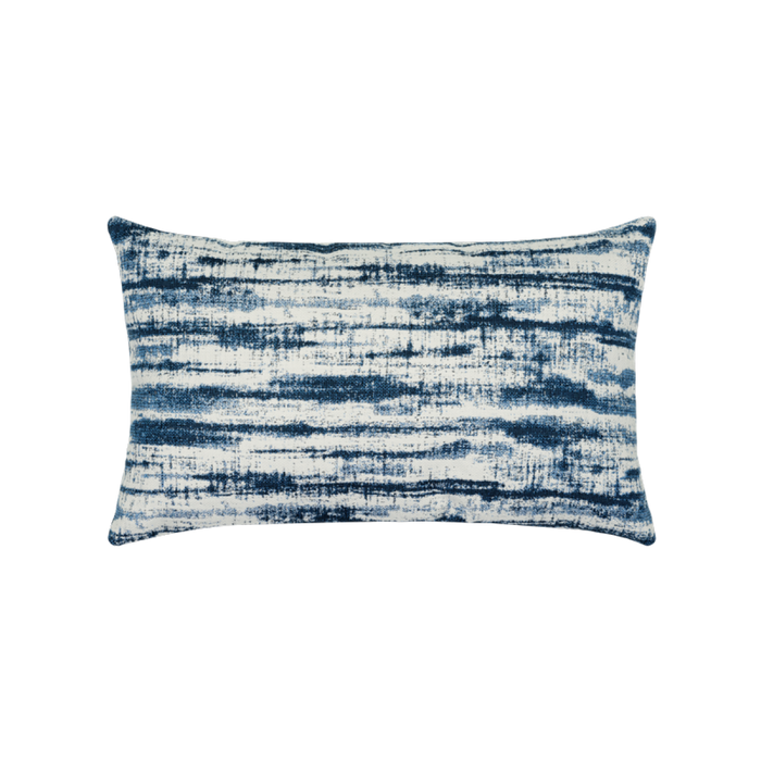 Linear Indigo Lumbar Pillow